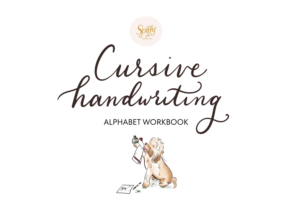 Free Cursive Handwriting Alphabet Workbook